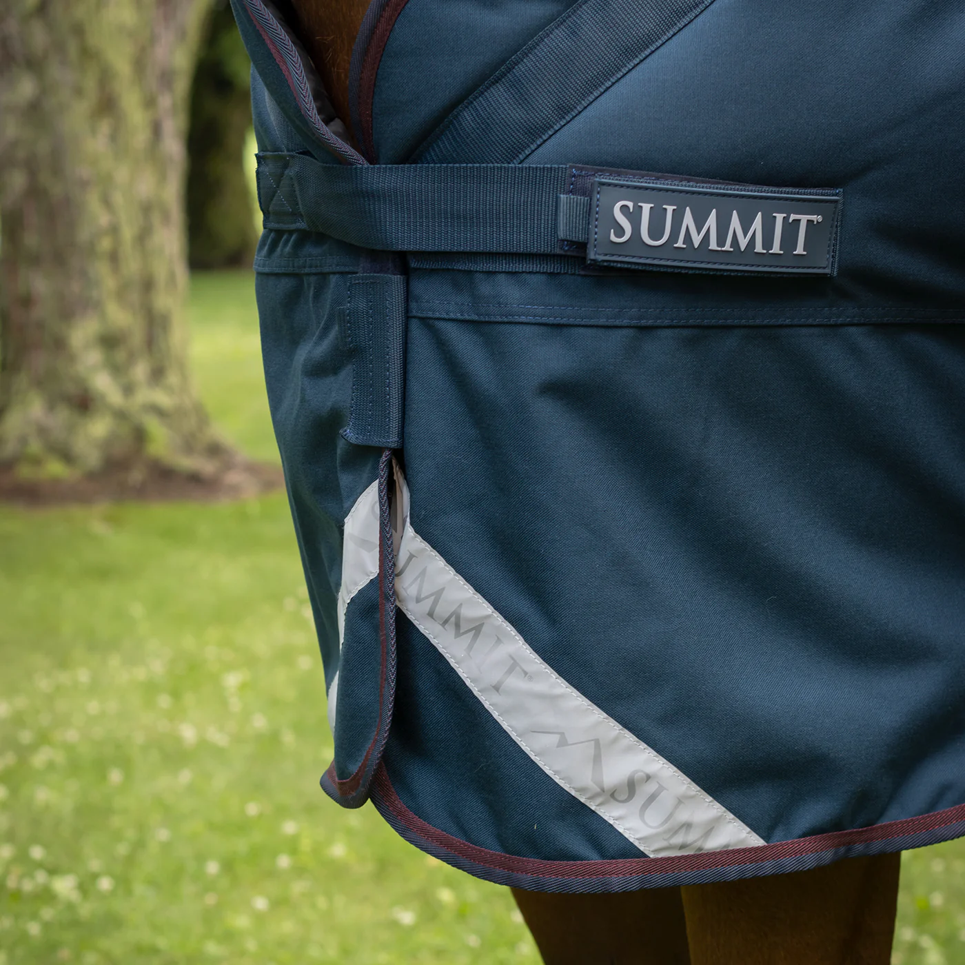 Summit Nova Turnout Blanket 400 g W/ 150 g Hood - Image 3