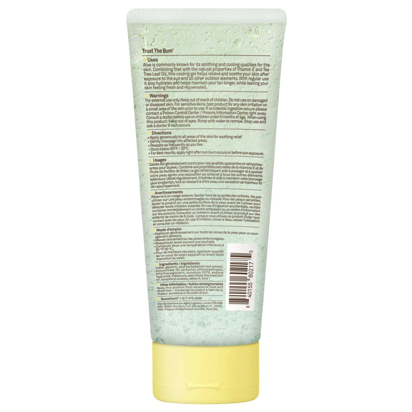 Sun Bum Cool Down Gel 177 mL - Image 2