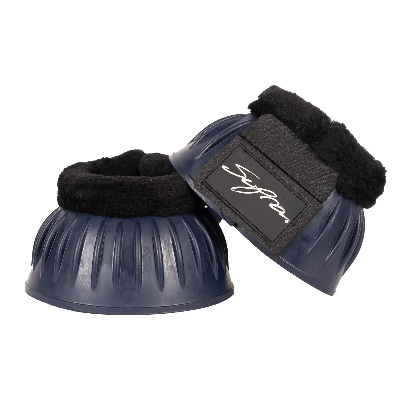 Supra 210 Fur Topped Ribbed Bell Boots W/ Velcro - Image 4