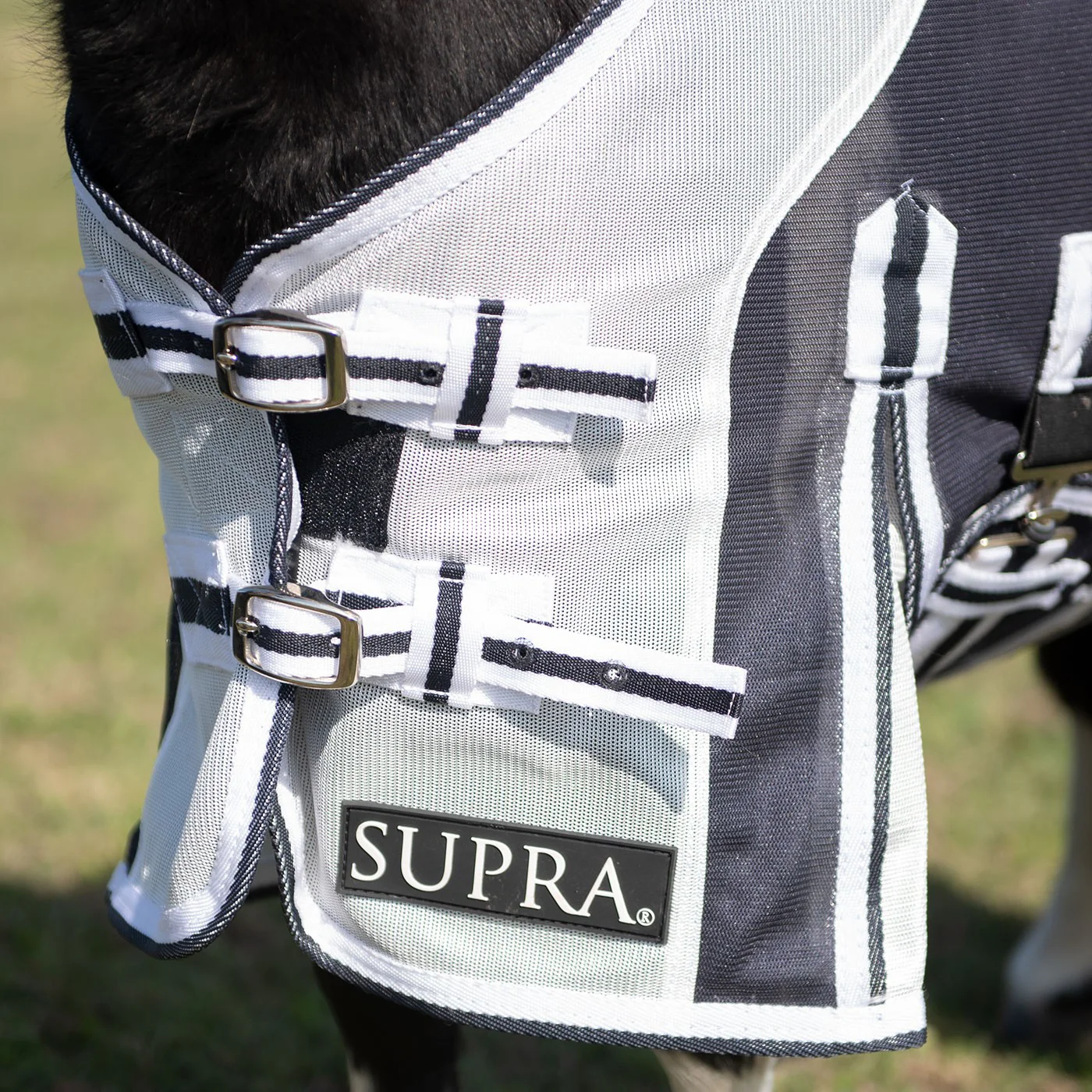 Supra Miniature Fly Sheet W/ Belly Band & Fly Mask - Image 2