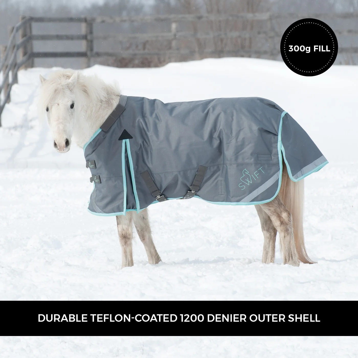 Swift Pony Turnout Blanket 300 g - Image 4