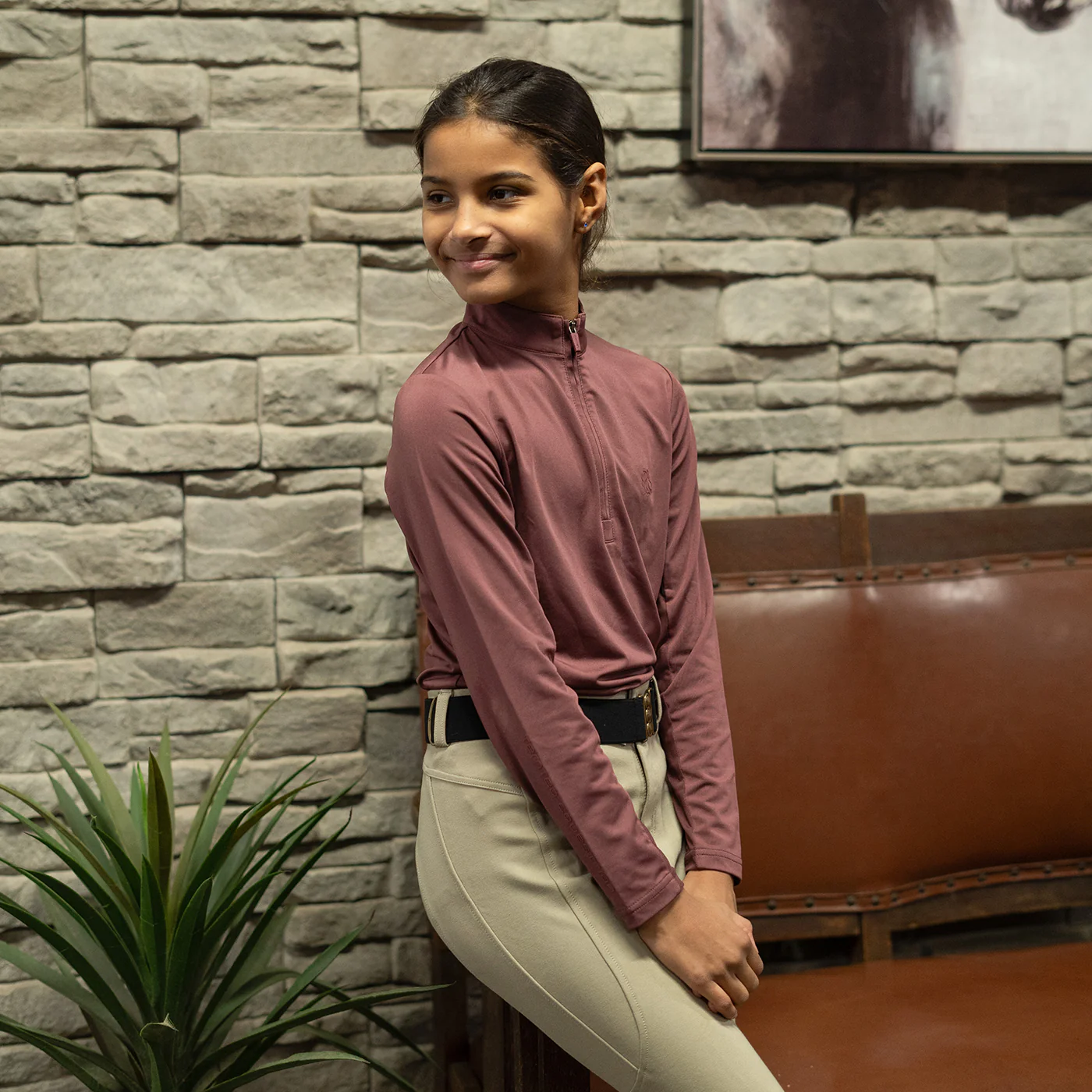 TemTeq Belize Technical Quarter Zip Top - Kids' - Image 11