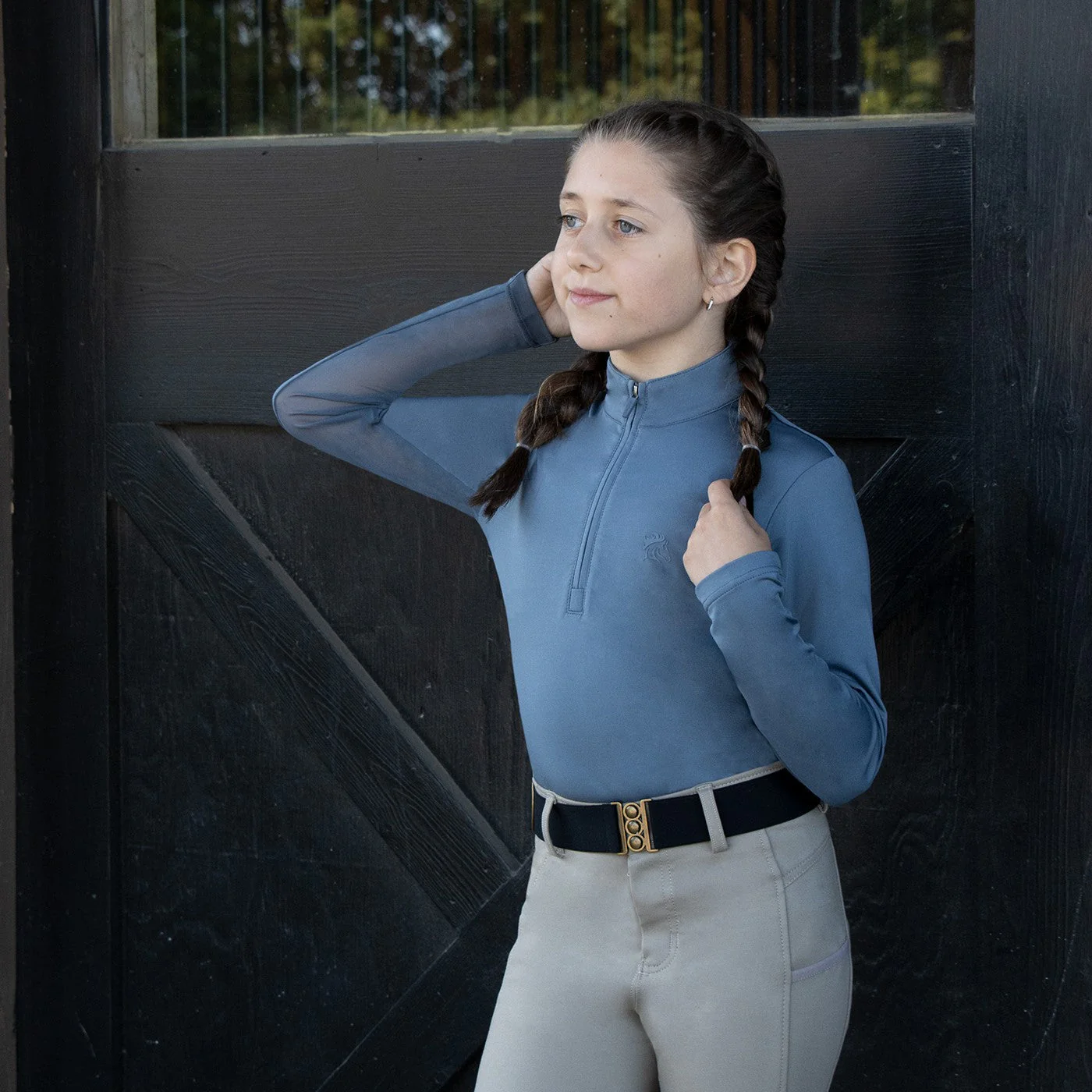 TemTeq Belize Technical Quarter Zip Top - Kids' - Image 6