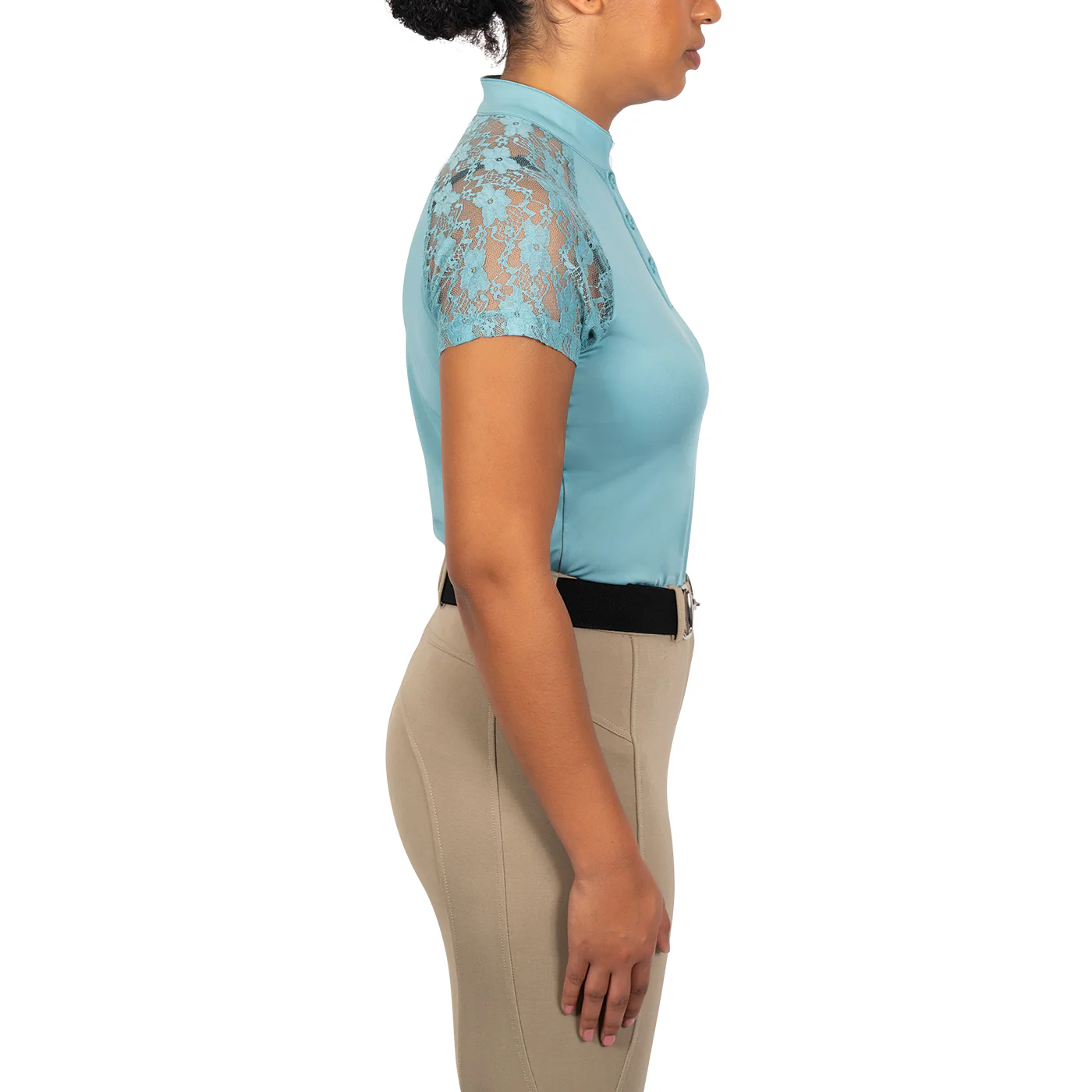 TemTeq Coco Functional Lace Trim Shirt - Image 10