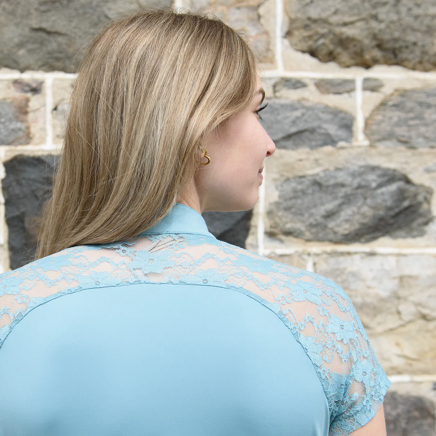 TemTeq Coco Functional Lace Trim Shirt - Image 15