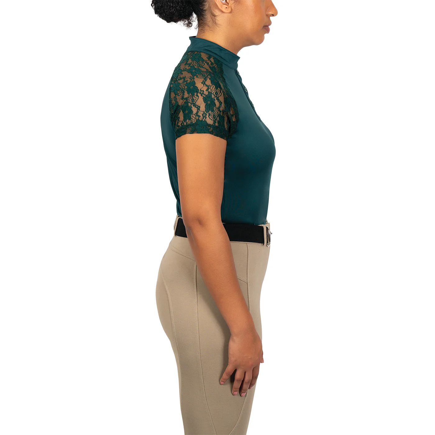 TemTeq Coco Functional Lace Trim Shirt - Image 4