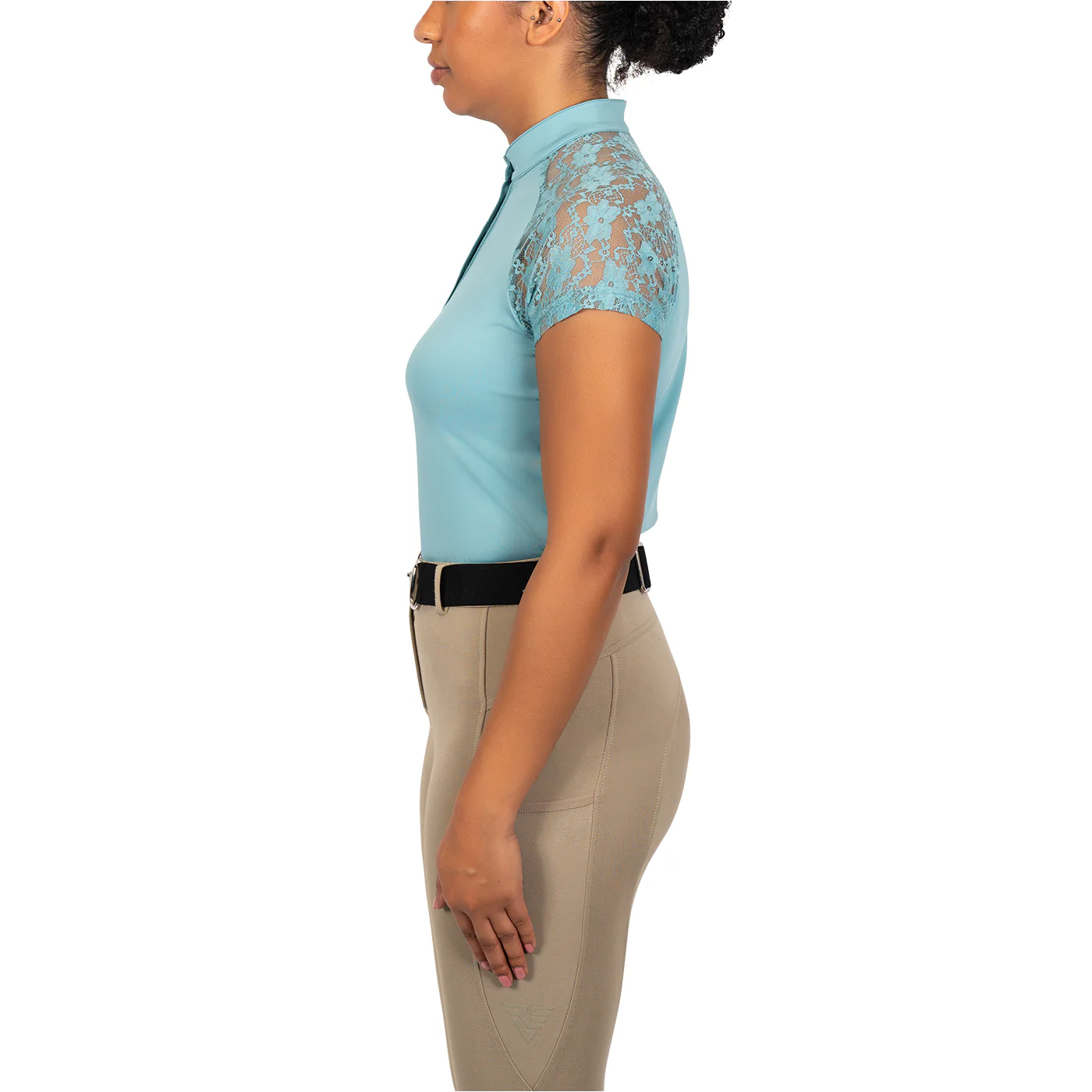 TemTeq Coco Functional Lace Trim Shirt - Image 8