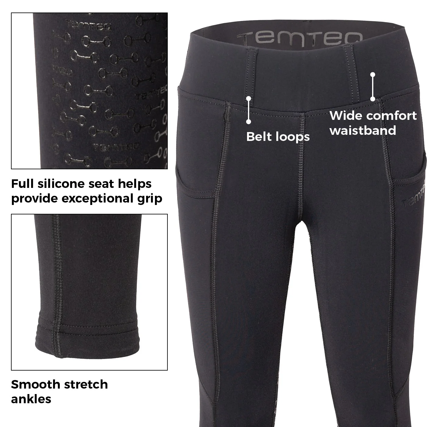 TemTeq Cool Tech Full Seat Tight - Kids' - Image 3