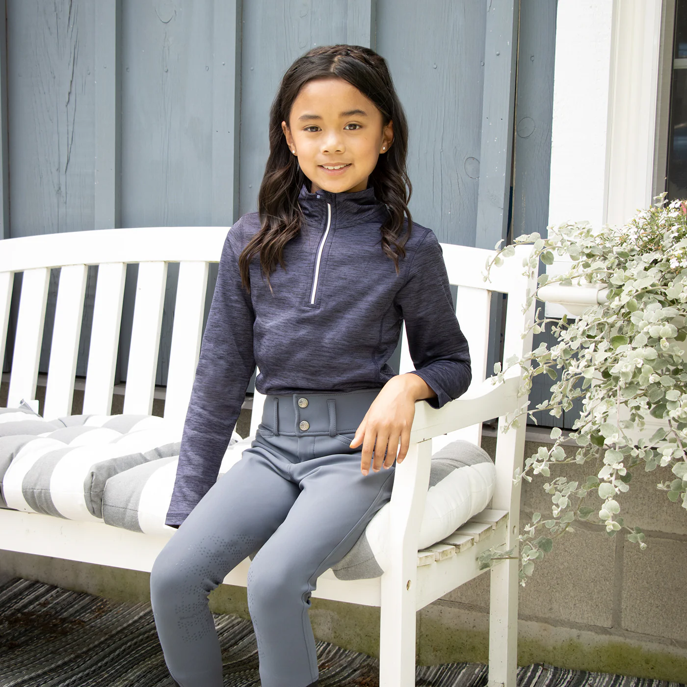 TemTeq Elisa Quarter Zip Performance Shirt - Kids' - Image 2