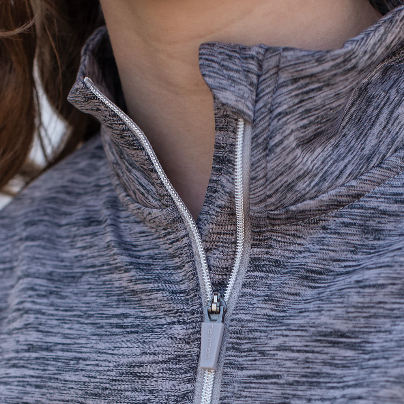 TemTeq Elisa Quarter Zip Performance Shirt - Kids' - Image 8