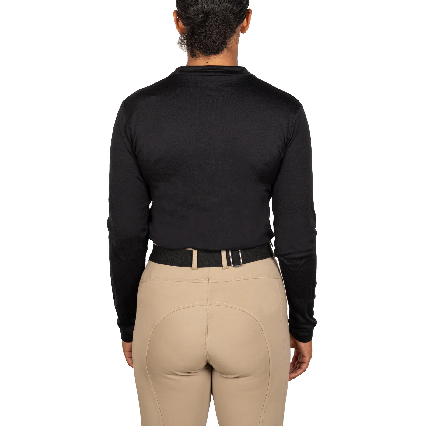 TemTeq Washable Wool Blend Quarter Zip Base Layer - Image 3