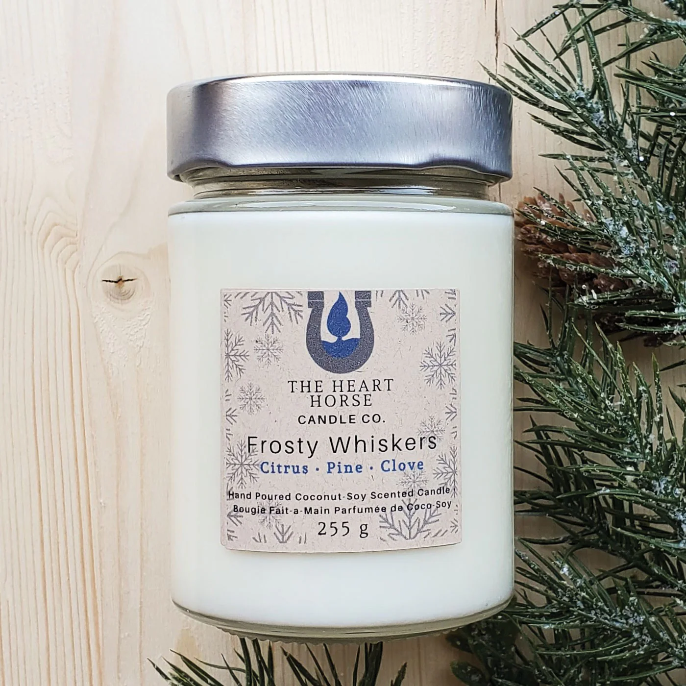 The Heart Horse Candle Co. Frosty Whiskers Candle - Image 2