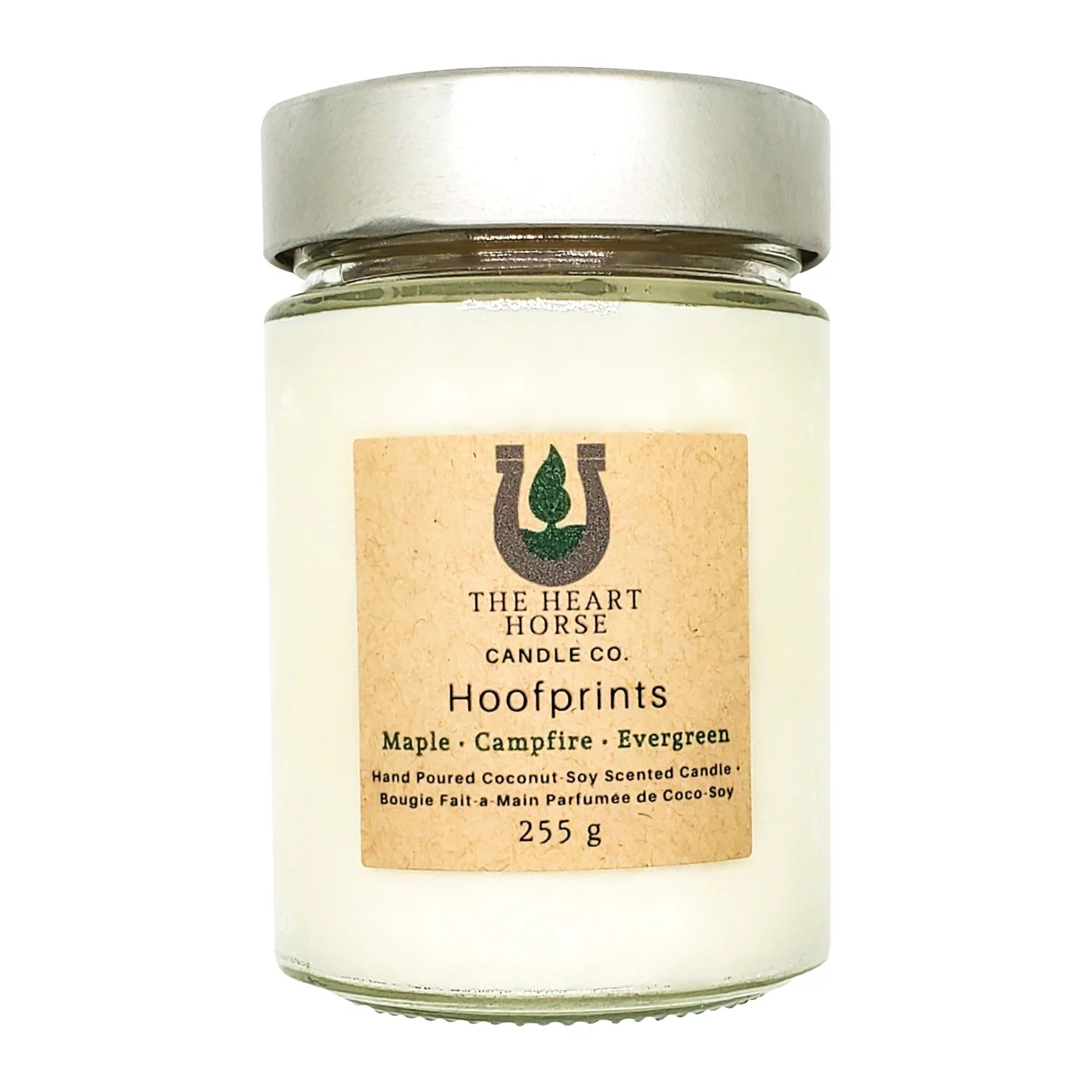 The Heart Horse Candle Co. Hoofprints Candle