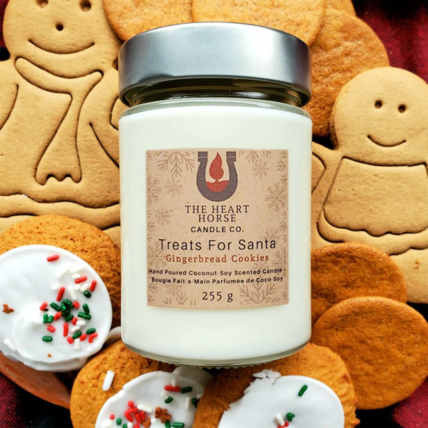 The Heart Horse Candle Co. Treats For Santa Candle - Image 2