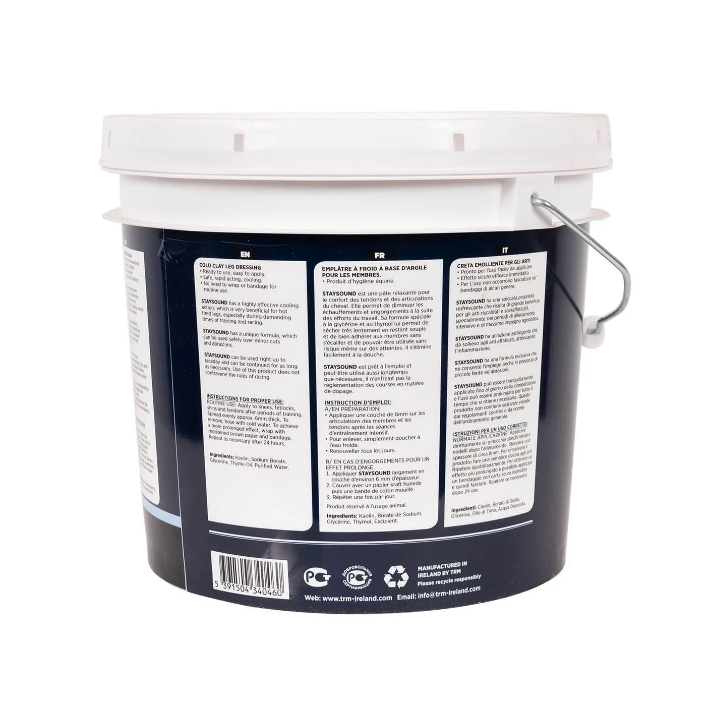 TRM Staysound Leg Clay 5 kg - Image 2