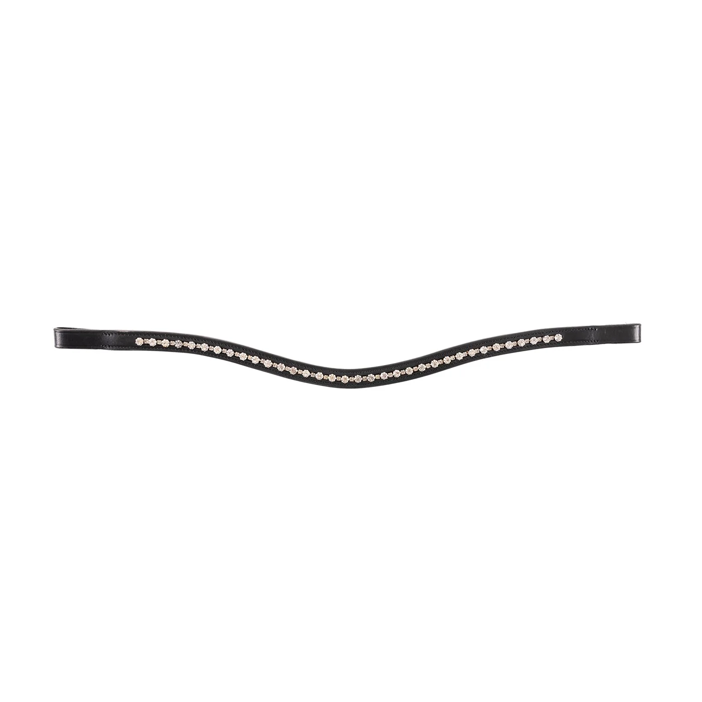 Val du Bois Clear Crystal Wave Browband - Image 2