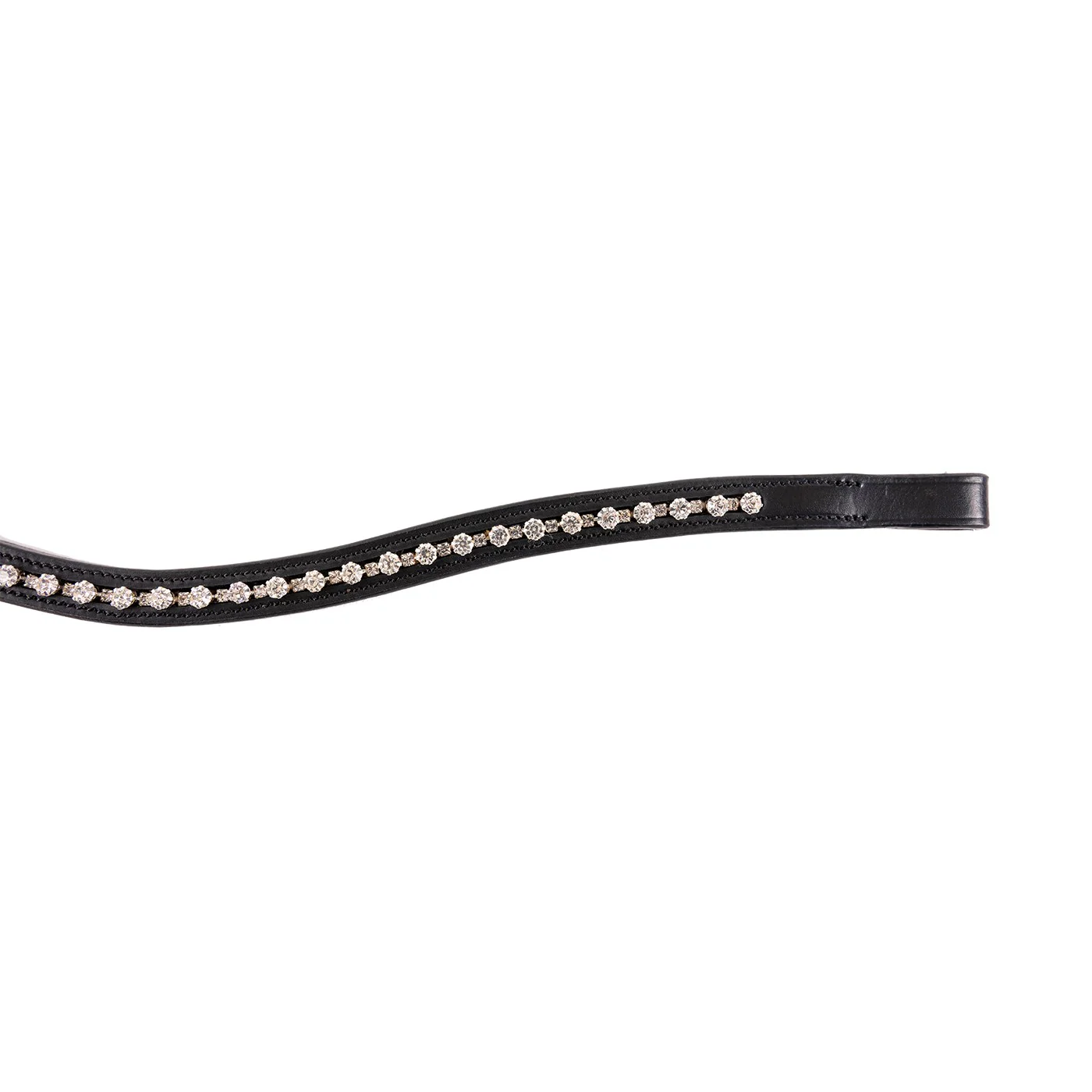 Val du Bois Clear Crystal Wave Browband - Image 3