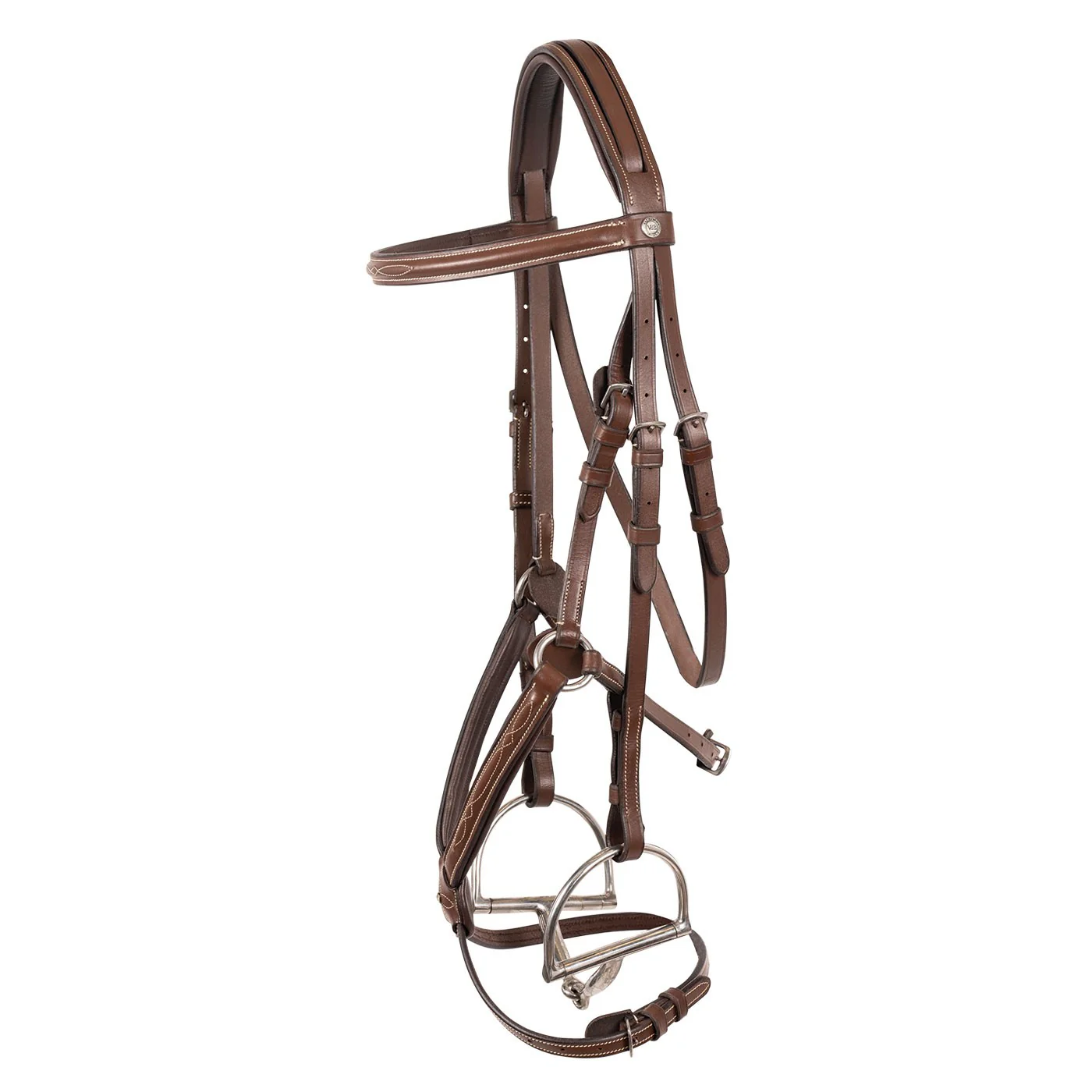 Val du Bois Padded Fancy Stitched Figure-8 Bridle - Image 8