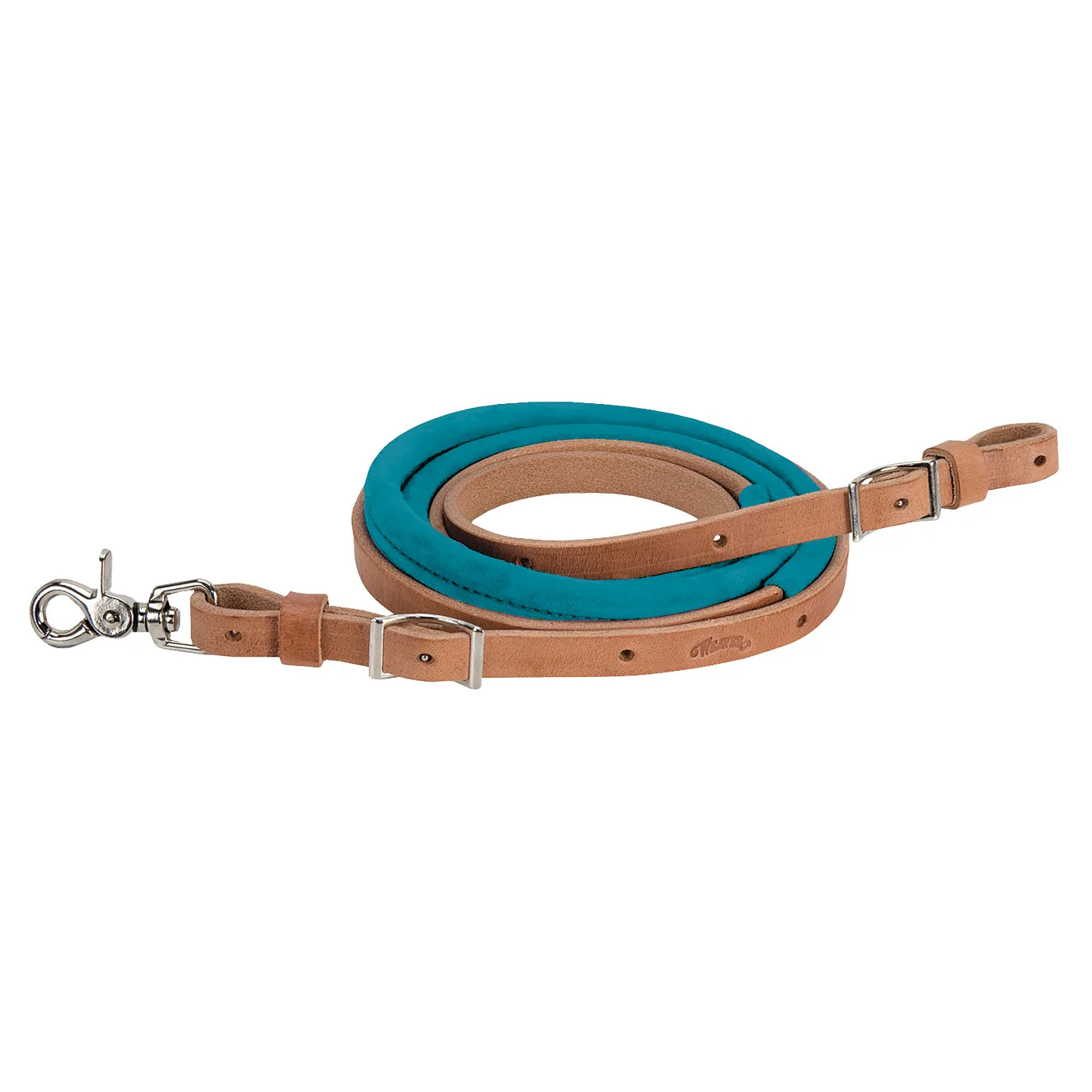 Weaver Suede Covered Barrel Reins 16 mm - Image 2