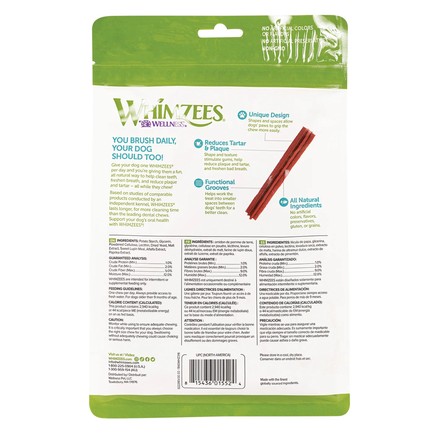 Whimzees Stix Value Pouch 420 g - Image 2