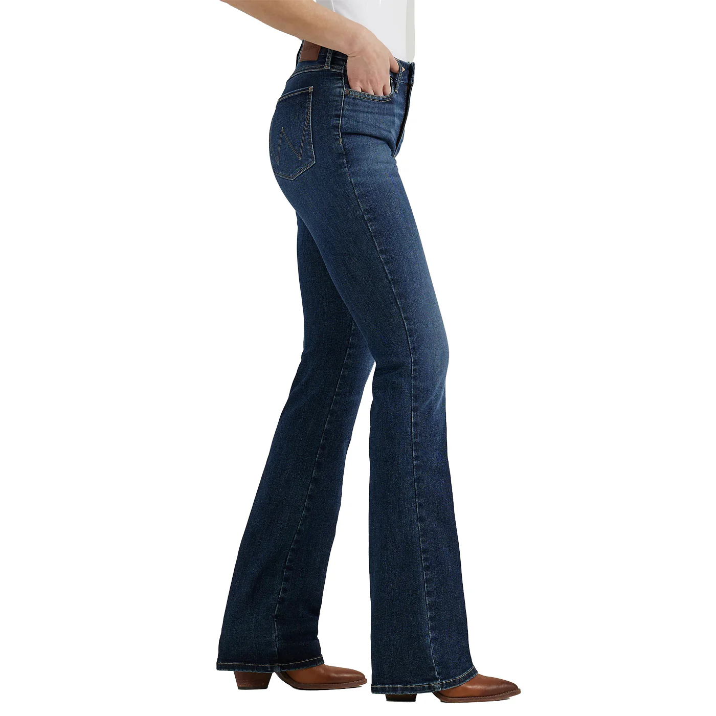 Wrangler Bespoke High Rise Boot Cut Jean - Image 3