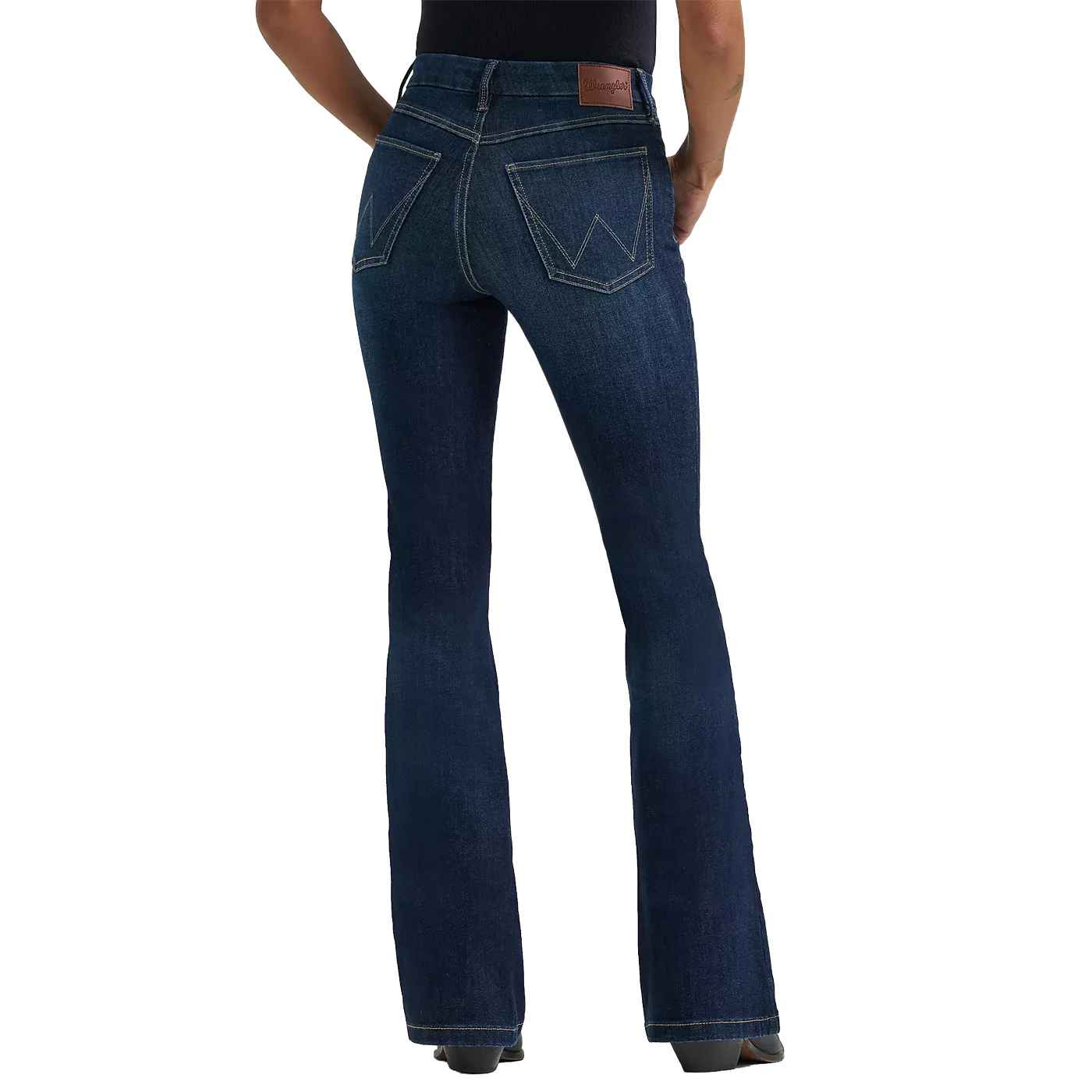 Wrangler Bespoke High Rise Flare Jean - Image 3